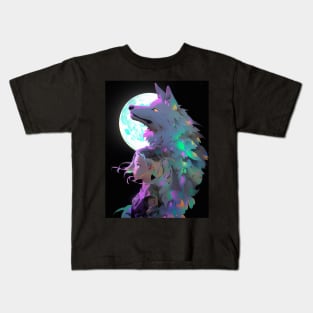 Wolf girl Kids T-Shirt